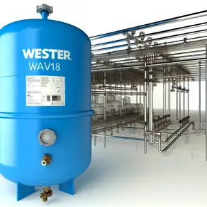 Расширительный бак Wester WAV18 для систем водоснабжения
