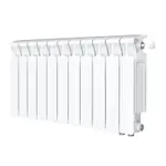 Радиатор биметаллический RIFAR MONOLIT Ventil 350 11 секц. нижн. прав. 50 мм – вид 1