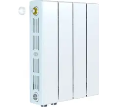 Радиатор биметаллический RIFAR SUPReMO Ventil 350 04 секц. нижн. лев.