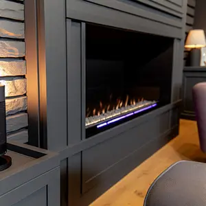 Каминокомплект Royal Flame Line 60 Серый графит с очагом Vision 60 LED для вашего дома