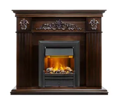 Каминокомплект Dimplex Provence - Коньяк с очагом Brookline Black