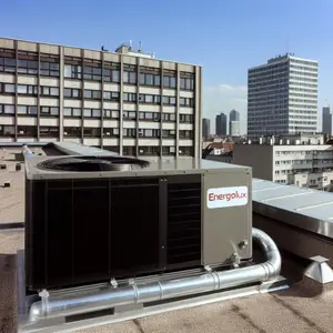Руфтоп с тепловым насосом Energolux SE200H для офисов