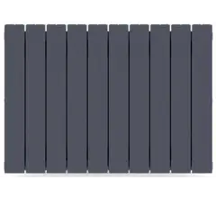 Радиатор биметаллический RIFAR SUPReMO 500 RAL 7012 10 секц. бок.