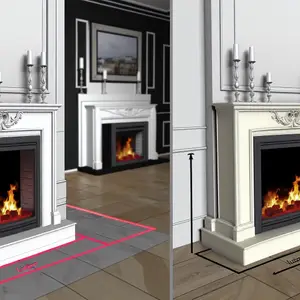 Каминокомплект Royal Flame: сравнение моделей Lindos и Luzern