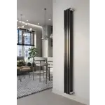 Трубчатый радиатор ЦДМ Costola 60х30 V 750x80 2 секц. 213 Вт – вид 1