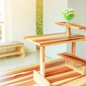 Использование куска столешницы для создания мебели и декора