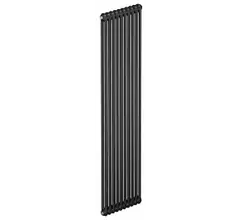 Радиатор трубчатый RIFAR TUBOG 2180 Антрацит 08 секц. бок.