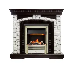 Каминокомплект Dimplex Glasgow - Венге / Белый с очагом Cavendish