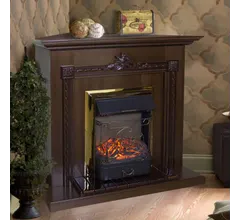 Каминокомплект Glenrich ШЕРВУД угл. дуб 46 c топкой MAJESTIC BR