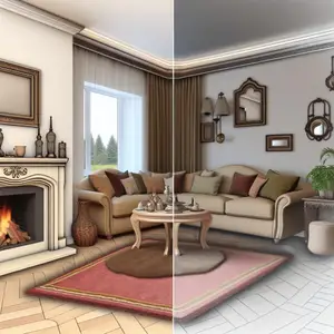 Каминный портал Royal Flame Pierre Luxe угловой – стиль и уют