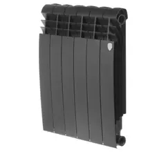 Биметаллический радиатор Royal Thermo BiLiner 500 new/Noir Sable - 6 секц.