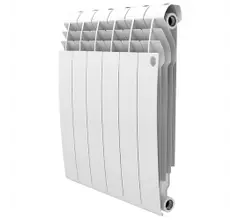 Биметаллический радиатор Royal Thermo BiLiner 500 new/Silver Satin - 8 секц.