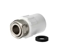 Муфта с накидной гайкой FUSITEK D20х1/2