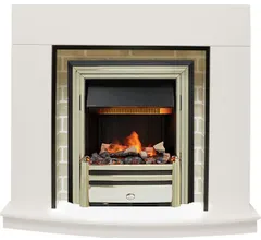 Каминокомплект Dimplex Montana - Белый с очагом Cavendish