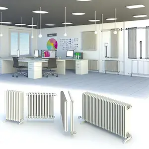 Эффективность отопления в офисе: выбор радиаторов