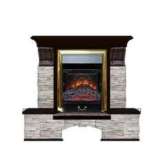 Каминокомплект Glenrich БОСТОН К МИСХОР венге c топкой MAJESTIC BR