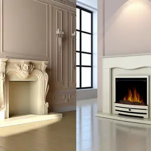 Каминокомплект Royal Flame Adriana слоновая кость - шик и уют