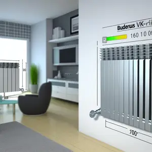 Стальной панельный радиатор Buderus VK-Profil 11 600 1000: обзор