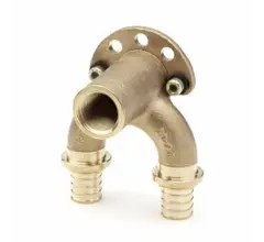 Угольник проточный настенный REHAU 16/20-Rp 1/2 короткий RX+