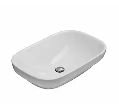 Раковина Globo GENESIS CERASLIDE BATAFORM белый (GE042BI)