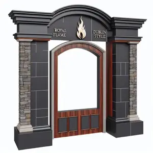 Портал Royal Flame Dublin Венге / Сланец - стиль и удобство