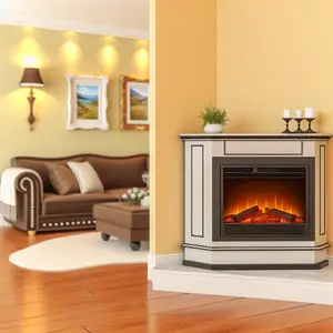 Угловой камин Royal Flame Sorrento: уют и стиль