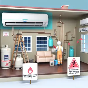 Можно ли установить сплит-систему в доме с газовым отоплением?