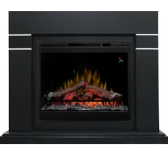 Каминокомплект Dimplex Lindos - Черный (Высота 985мм) с очагом Symphony 26'' DF2624L-INT