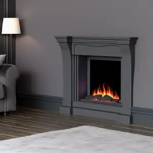 Каминокомплект Royal Flame Lindos Graphite Grey: стиль и уют