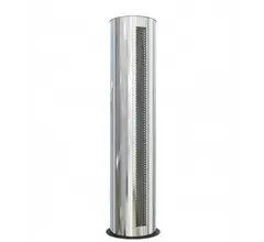 Водяная тепловая завеса интерьерная Колонна Тепломаш КЭВ-60П6141W (корпус из нержавеющей стали)