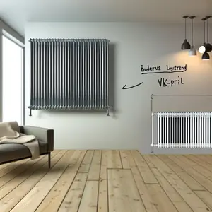 Стальной панельный радиатор Buderus VK-Profil 22/500/900: эффективность и уют