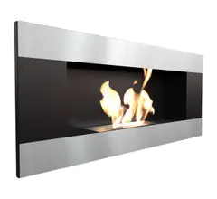 Настенный биокамин Kratki DELTA 2 HORIZONTAL(400*900), TUV