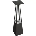 Нагреватель газовый Kratki UMBRELLA (G30/37), черный, с газовым оборудованием – вид 2