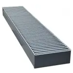 Внутрипольный конвектор КЗТО Бриз 260*80 *1000 U (8Ал 12 ) – вид 1