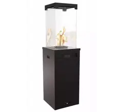 Нагреватель газовый Kratki PATIO/LIGHT, черная сталь