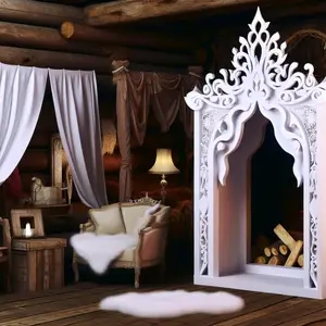 Портал Royal Flame Village - Белый для уютного интерьера