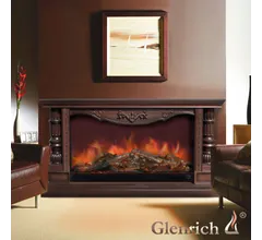 Каминокомплект Glenrich КОНСУЛ P 86 дуб 35 c топкой PREMIER S86
