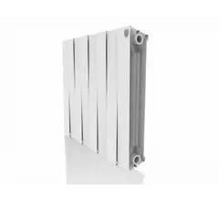 Биметаллический радиатор Royal Thermo PianoForte 500 new/Bianco Traffico - 8 секц.