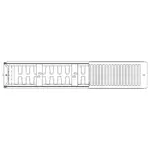 Стальной панельный радиатор Buderus K-Profil 22 300 1800 – вид 2