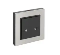 Клавиша смыва Geberit HyTronic дистанционной активации с радиоуправлением, черный/хром (241.568.00.1)