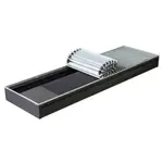 Внутрипольный конвектор КЗТО Бриз 260х80х2500 1то Конц прав U (10Ал 12 втулки черные) – вид 3