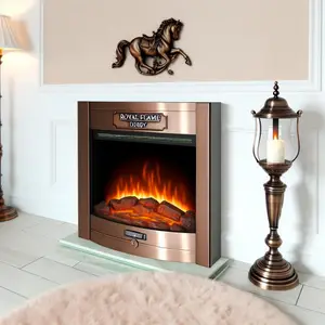 Каминокомплект Royal Flame Derby с очагом Majestic FX Brass