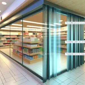 Ключевые характеристики тепловых завес для магазина