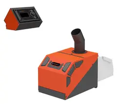 Горелка пеллетная факельная Теплодар АПГ-26 КОМФОРТ