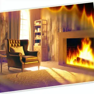 Портал Royal Flame Valletta - Белый: стиль и уют