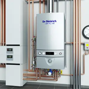 Комбинированный котел De Dietrich CABK PLUS 100 для отопления