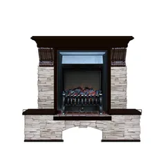 Каминокомплект Glenrich БОСТОН К МИСХОР венге c топкой FOBOS BL