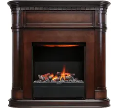 Каминокомплект Dimplex Cabinet - Махагон коричневый антик с очагом Albany
