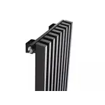 Радиатор КЗТО Параллели В 1-500-26 нп лев без термоклапана RAL9005 – вид 1