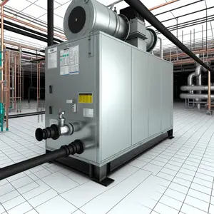 Винтовой чиллер водяного охлаждения LG Стандарт MCWW032AA21